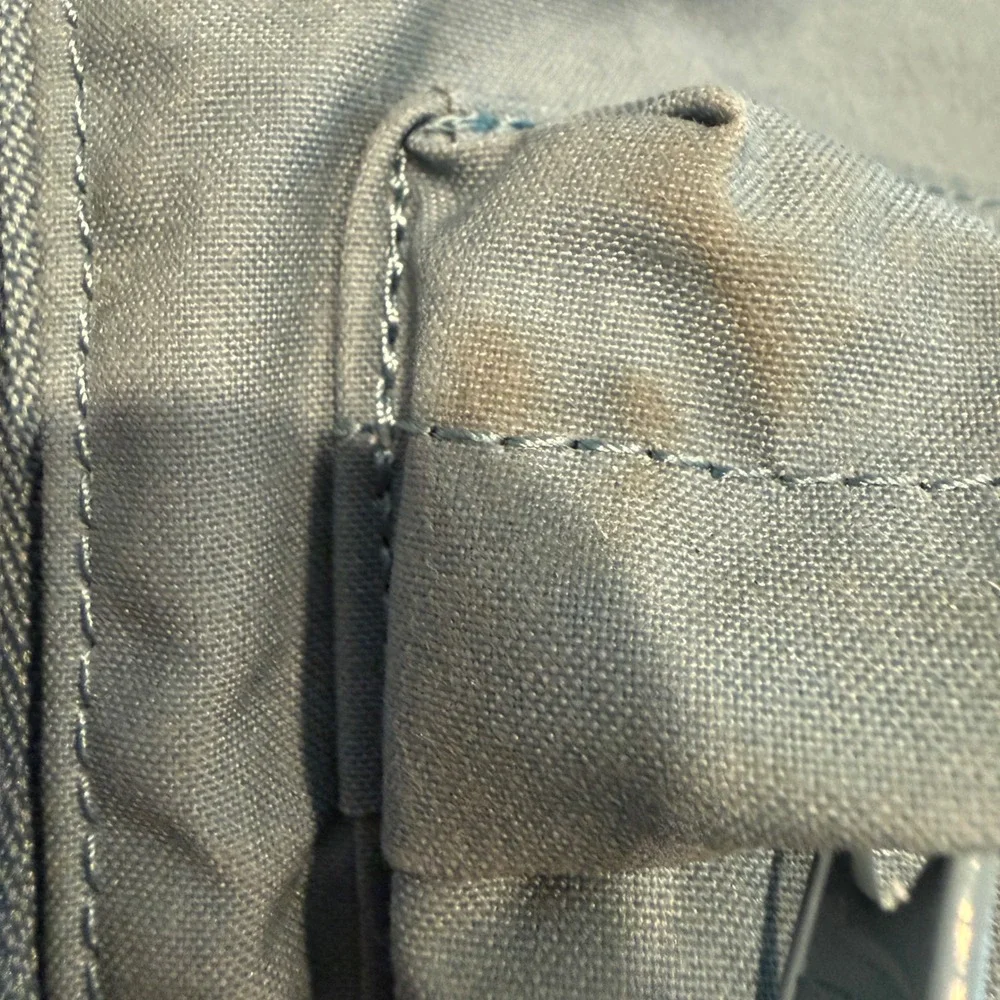 Fjallraven Kanken‎ Mini Backpack Blue Vinylon F Adjustable Straps Small Bag